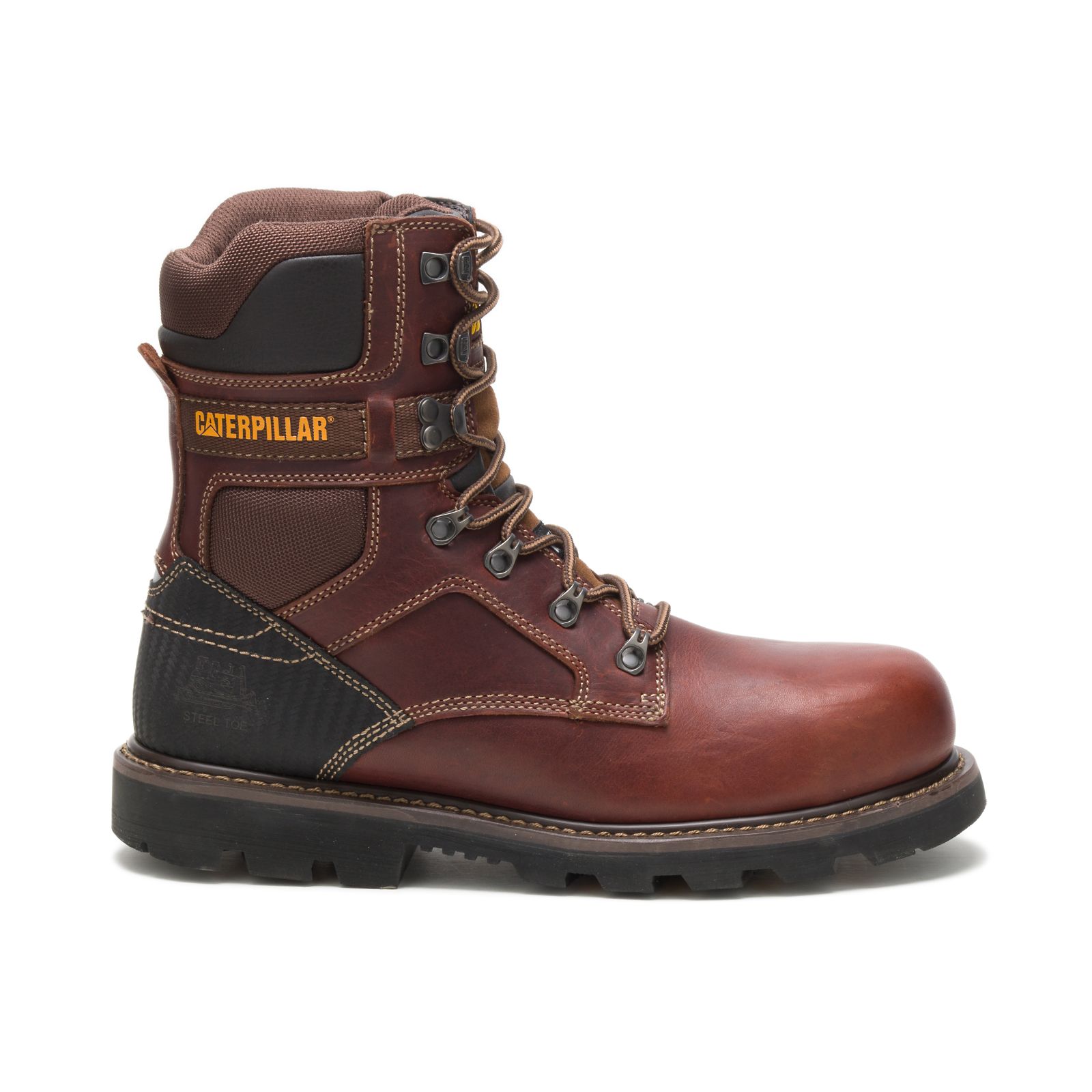 Caterpillar Men's Indiana 2.0 Steel Toe Steel Toe Boots Brown CAT-96071